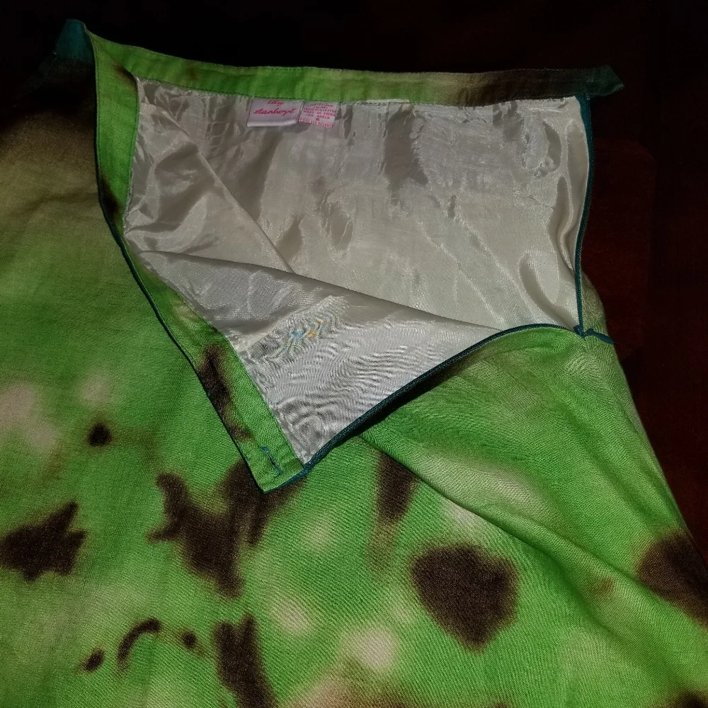 Lily Stanhope Linen Skirt 6 - Picture 5 of 5
